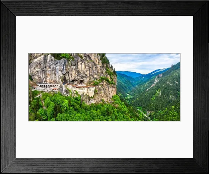 Framed Print : Sumela Monastery in Trabzon Province of Turkey Framed Print : Sumela Monastery in Trabzon Province of Turkey