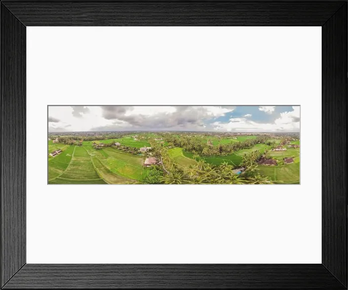 Framed Print : Image of beautiful Terraced rice field in water season and Irrigation from drone, Top view of rices paddy Framed Print : Image of beautiful Terraced rice field in water season and Irrigation from drone, Top view of rices paddy