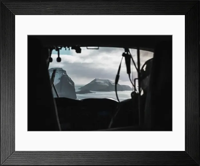 Framed Print : Aerial shot of the islands Koltur Framed Print : Aerial shot of the islands Koltur