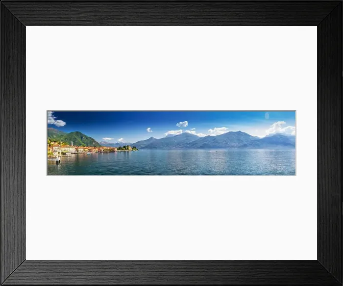 Framed Print : Menaggio old town on the Lake Como with the mountains in the background, Lombardy, Italy, Europe Framed Print : Menaggio old town on the Lake Como with the mountains in the background, Lombardy, Italy, Europe