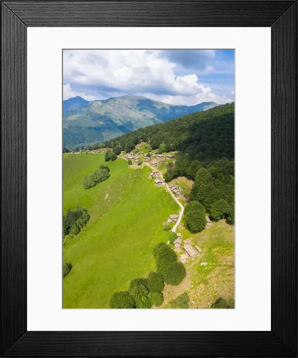 Framed Print : Alpone di Curiglia, Curiglia con Monteviasco, Veddasca valley, Varese district, Lombardy, Italy Framed Print : Alpone di Curiglia, Curiglia con Monteviasco, Veddasca valley, Varese district, Lombardy, Italy