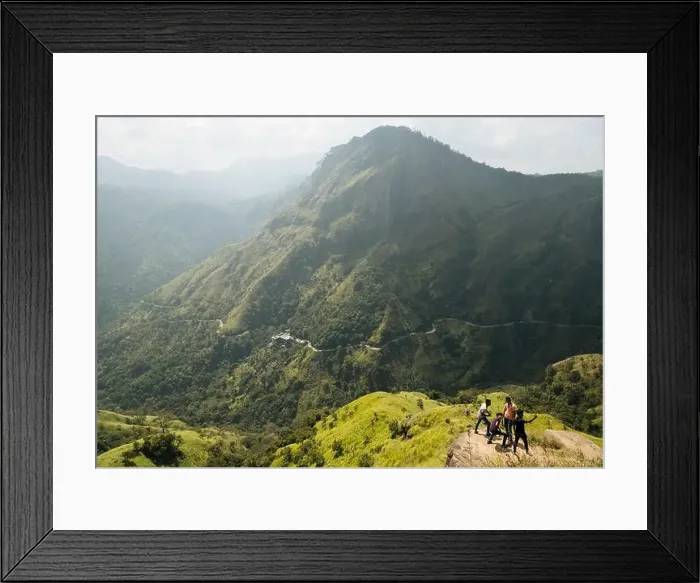 Framed Print : View from Little Adam's Peak, Ella, Uva Province, Sri Lanka, Asia Framed Print : View from Little Adam's Peak, Ella, Uva Province, Sri Lanka, Asia