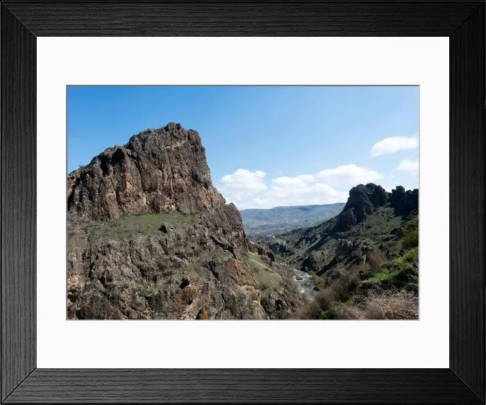 Framed Print : Mountain Landscape in Northern Armenia and Southern Georgia, taken in April 2019rn taken in hdr Framed Print : Mountain Landscape in Northern Armenia and Southern Georgia, taken in April 2019rn taken in hdr