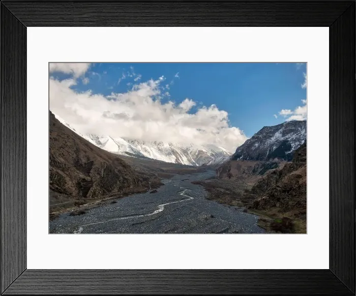 Framed Print : Dry Riverbed in the Caucasus Mountains, Nothern Georgia, taken in April 2019rn taken in hdr Framed Print : Dry Riverbed in the Caucasus Mountains, Nothern Georgia, taken in April 2019rn taken in hdr