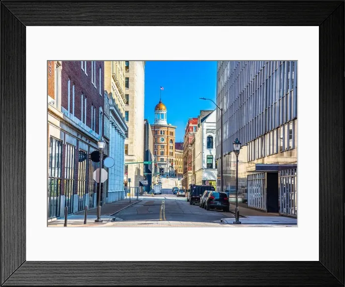Framed Print : Downtown Chattanooga Tennessee TN Dome Building Framed Print : Downtown Chattanooga Tennessee TN Dome Building