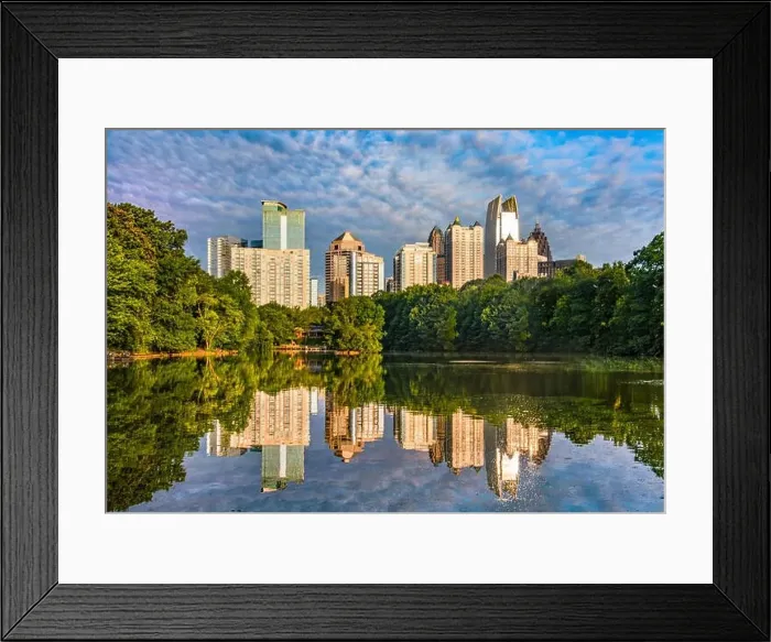 Framed Print : Piedmont Park in Atlanta, Georgia, USA Framed Print : Piedmont Park in Atlanta, Georgia, USA