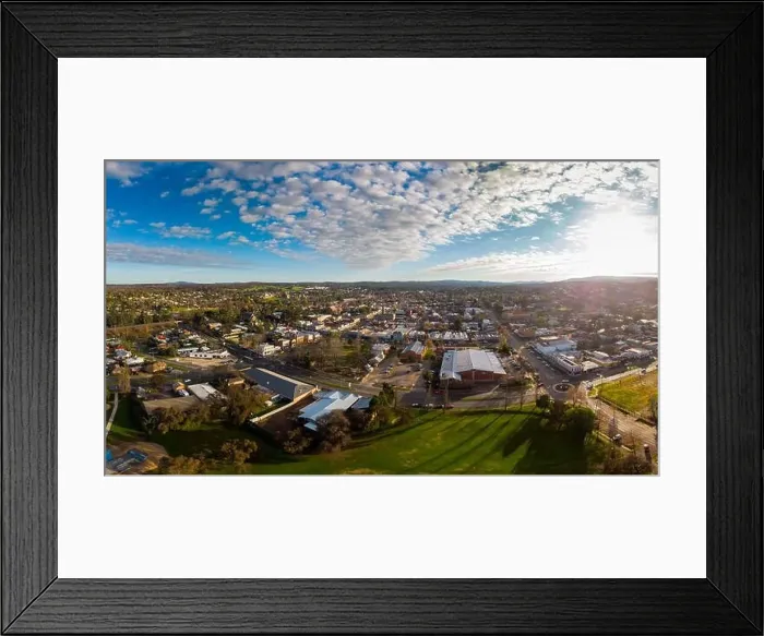 Framed Print : View Over Castlemaine Framed Print : View Over Castlemaine
