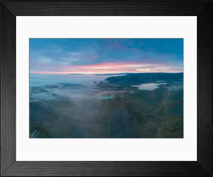 Framed Print : Greenland drone aerial image top view - Climate Change and Global Warming Framed Print : Greenland drone aerial image top view - Climate Change and Global Warming