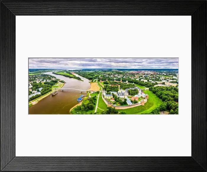 Framed Print : Aerial view of Novgorod Detinets in Russia Framed Print : Aerial view of Novgorod Detinets in Russia