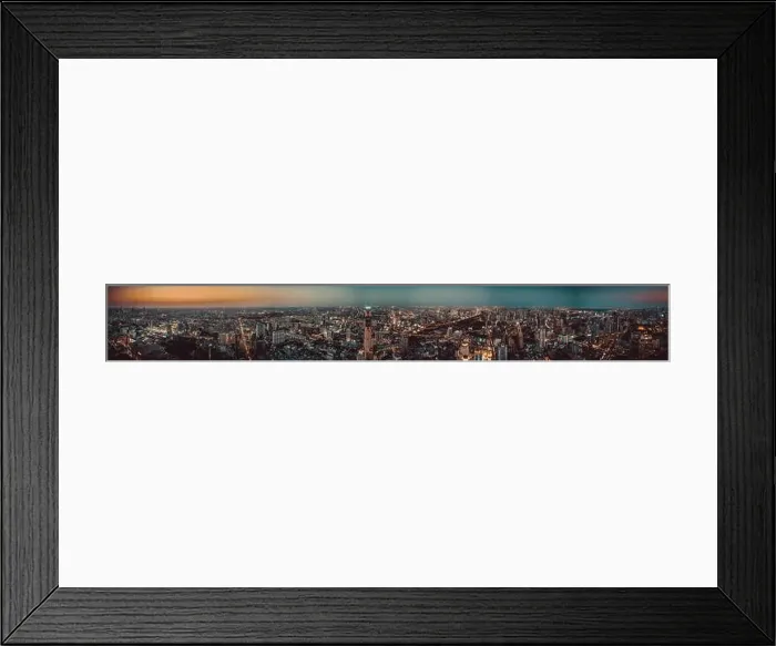 Framed Print : Siam and Rachathewi views from above by night in Bangkok Thailand Framed Print : Siam and Rachathewi views from above by night in Bangkok Thailand