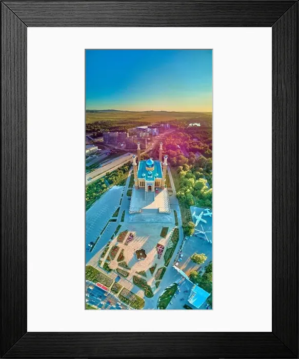 Framed Print : UST-KAMENOGORSK, KAZAKHSTAN (QAZAQSTAN) - August 08
