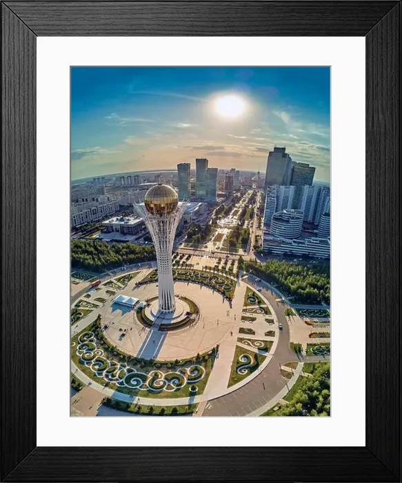 Framed Print : NUR-SULTAN, KAZAKHSTAN (QAZAQSTAN) - August 11 Framed Print : NUR-SULTAN, KAZAKHSTAN (QAZAQSTAN) - August 11