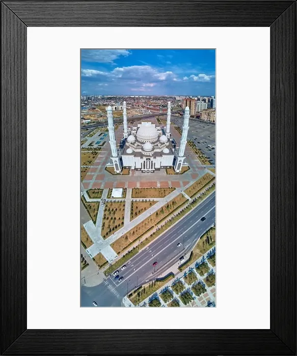 Framed Print : NUR-SULTAN, KAZAKHSTAN - August 11 Framed Print : NUR-SULTAN, KAZAKHSTAN - August 11