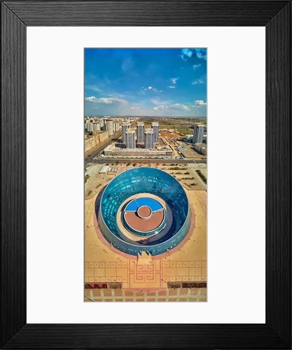 Framed Print : NUR-SULTAN, KAZAKHSTAN - August 11 Framed Print : NUR-SULTAN, KAZAKHSTAN - August 11