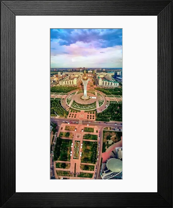 Framed Print : NUR-SULTAN, KAZAKHSTAN (QAZAQSTAN) - August 11 Framed Print : NUR-SULTAN, KAZAKHSTAN (QAZAQSTAN) - August 11