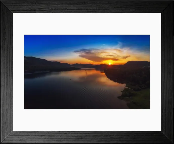 Framed Print : Aerial view on Teletskoye lake in Altai mountains Framed Print : Aerial view on Teletskoye lake in Altai mountains