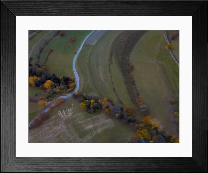 Framed Print : Over the road in rural country Framed Print : Over the road in rural country