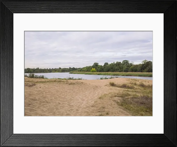 Framed Print : City Carnikava, Latvian Republic. Green nature in summer with River Gauja and waves. Travel photo. Sep 04. 2019 Framed Print : City Carnikava, Latvian Republic. Green nature in summer with River Gauja and waves. Travel photo. Sep 04. 2019
