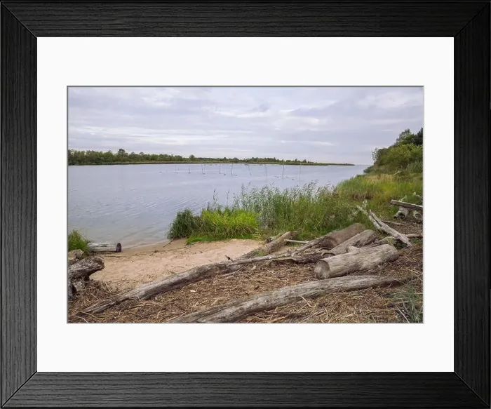 Framed Print : City Carnikava, Latvian Republic. Green nature in summer with River Gauja and waves. Travel photo. Sep 04. 2019 Framed Print : City Carnikava, Latvian Republic. Green nature in summer with River Gauja and waves. Travel photo. Sep 04. 2019