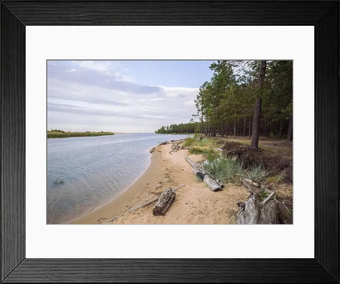 Framed Print : City Carnikava, Latvian Republic. Green nature in summer with River Gauja and waves. Travel photo. Sep 04. 2019 Framed Print : City Carnikava, Latvian Republic. Green nature in summer with River Gauja and waves. Travel photo. Sep 04. 2019