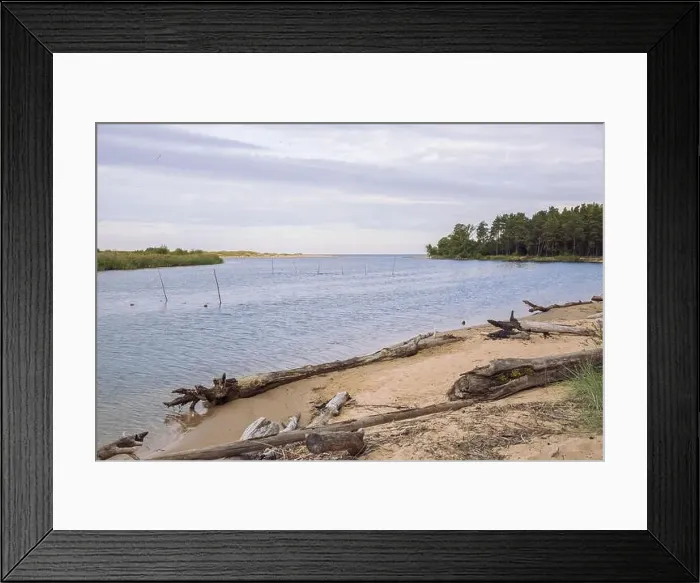 Framed Print : City Carnikava, Latvian Republic. Green nature in summer with River Gauja and waves. Travel photo. Sep 04. 2019 Framed Print : City Carnikava, Latvian Republic. Green nature in summer with River Gauja and waves. Travel photo. Sep 04. 2019