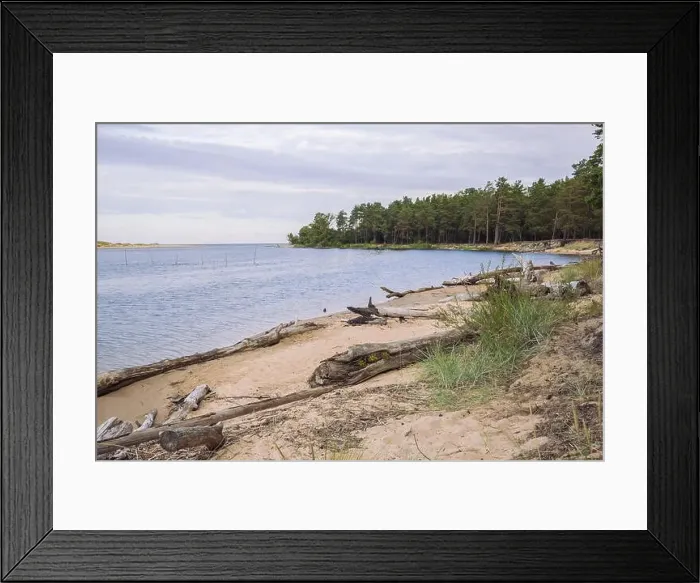 Framed Print : City Carnikava, Latvian Republic. Green nature in summer with River Gauja and waves. Travel photo. Sep 04. 2019 Framed Print : City Carnikava, Latvian Republic. Green nature in summer with River Gauja and waves. Travel photo. Sep 04. 2019