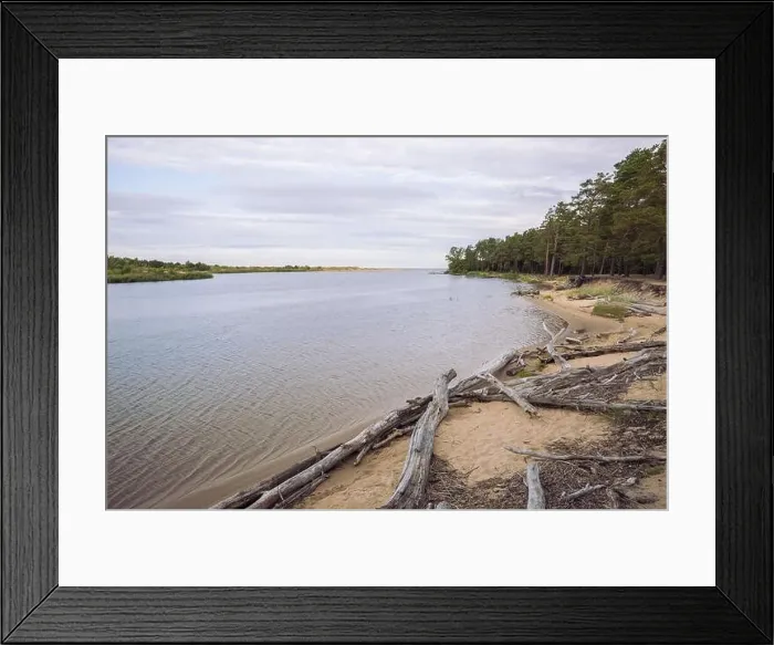 Framed Print : City Carnikava, Latvian Republic. Green nature in summer with River Gauja and waves. Travel photo. Sep 04. 2019 Framed Print : City Carnikava, Latvian Republic. Green nature in summer with River Gauja and waves. Travel photo. Sep 04. 2019