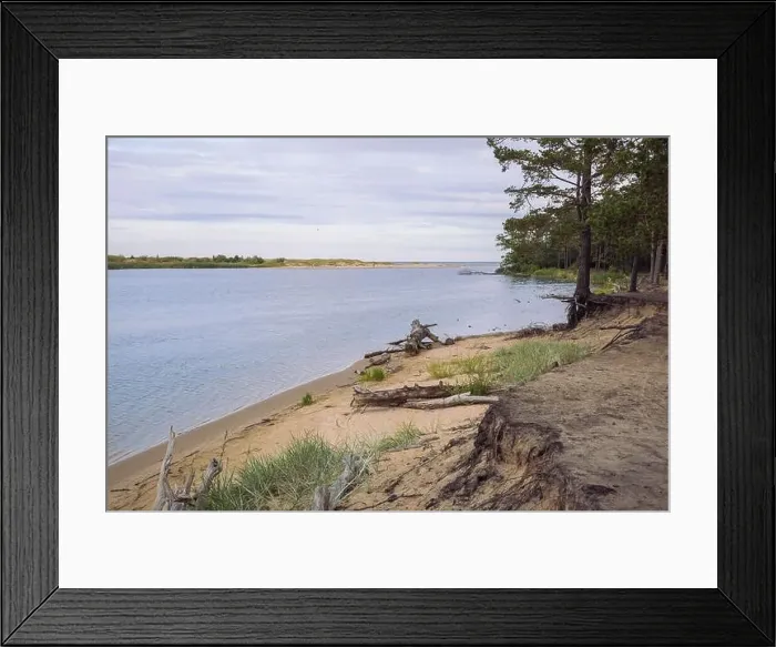 Framed Print : City Carnikava, Latvian Republic. Green nature in summer with River Gauja and waves. Travel photo. Sep 04. 2019 Framed Print : City Carnikava, Latvian Republic. Green nature in summer with River Gauja and waves. Travel photo. Sep 04. 2019
