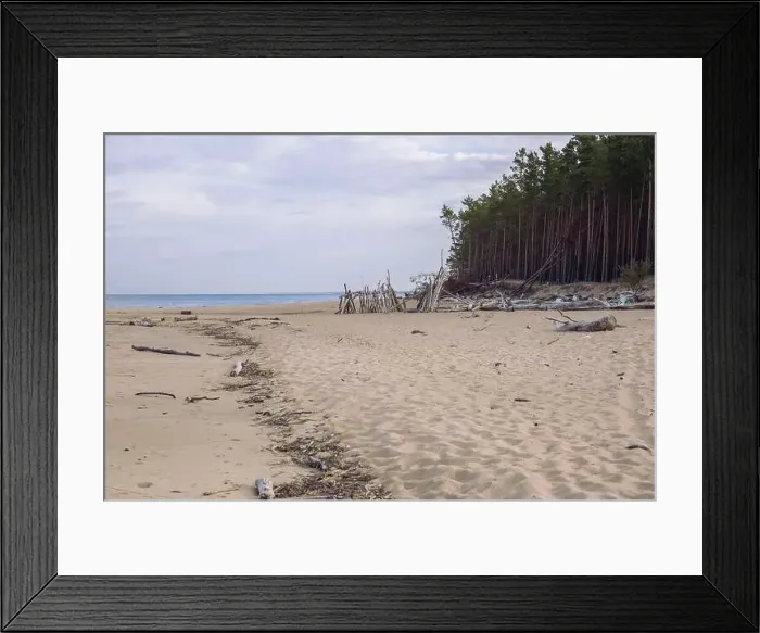 Framed Print : City Carnikava, Latvian Republic. Green nature in summer with Baltic sea and waves. Travel photo. Sep 04. 2019 Framed Print : City Carnikava, Latvian Republic. Green nature in summer with Baltic sea and waves. Travel photo. Sep 04. 2019
