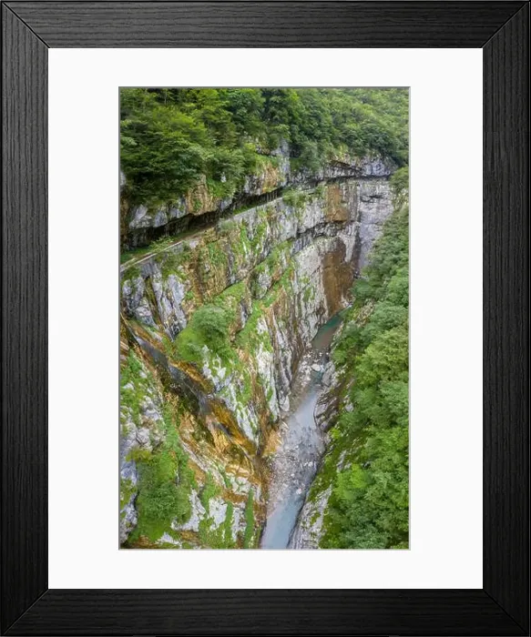 Framed Print : The old Via Mala di Scalve, Dezzo di Scalve, Val di Scalve, Bergamo province, Lombardy, Italy Framed Print : The old Via Mala di Scalve, Dezzo di Scalve, Val di Scalve, Bergamo province, Lombardy, Italy