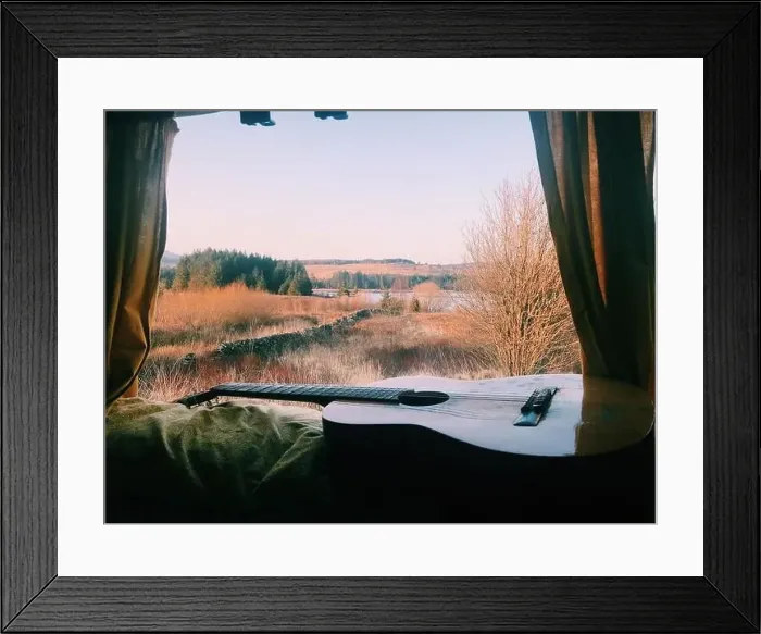 Framed Print : Van life Scotland Framed Print : Van life Scotland