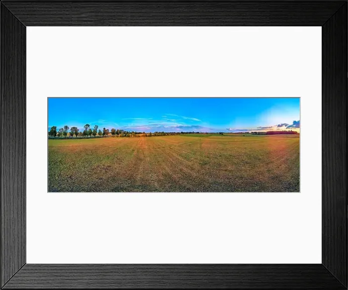Framed Print : Beautiful panoramic aerial drone view to Bialowieza Forest - one of the last Framed Print : Beautiful panoramic aerial drone view to Bialowieza Forest - one of the last