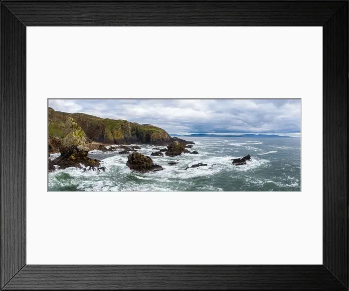 Framed Print : Aerial view of the Crohy Head Sea Arch, County Donegal - Ireland Framed Print : Aerial view of the Crohy Head Sea Arch, County Donegal - Ireland