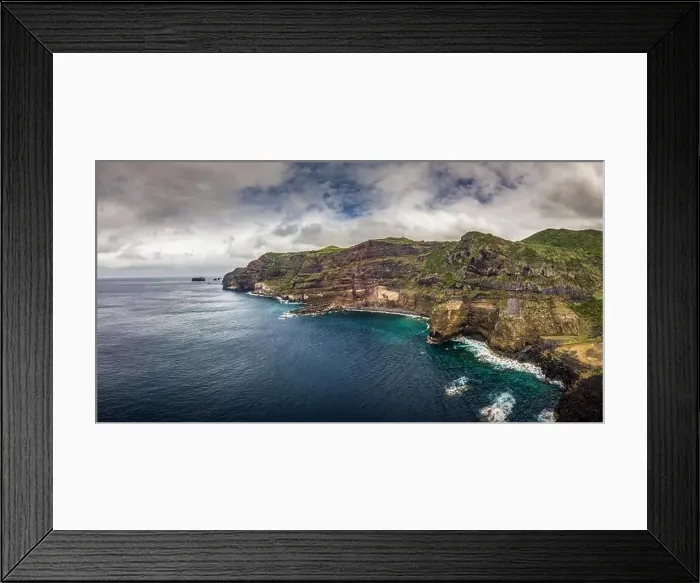 Framed Print : The west coast of Sao Miguel / Azores Framed Print : The west coast of Sao Miguel / Azores