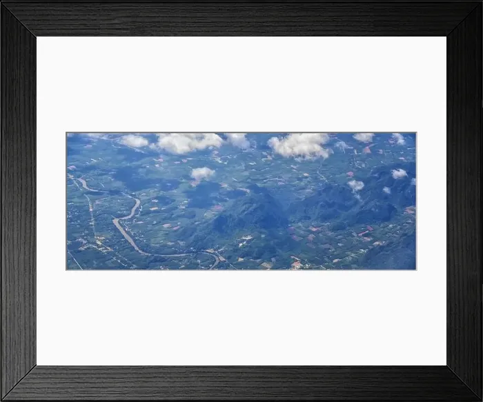 Framed Print : Phuket Thailand aerial drone bird's eye view photo of tropical sea Framed Print : Phuket Thailand aerial drone bird's eye view photo of tropical sea