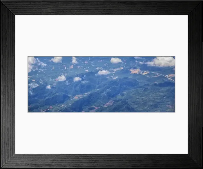 Framed Print : Phuket Thailand aerial drone bird's eye view photo of tropical sea Framed Print : Phuket Thailand aerial drone bird's eye view photo of tropical sea