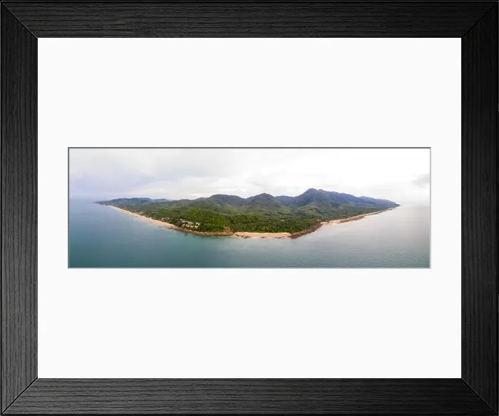 Framed Print : Panoramic aerial view of Lanta island in Krabi Framed Print : Panoramic aerial view of Lanta island in Krabi
