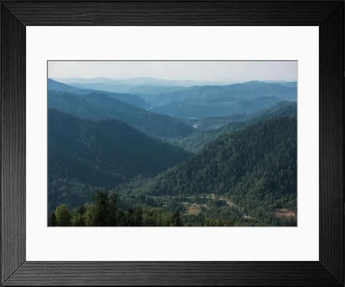 Framed Print : Beauty day in the mountains Framed Print : Beauty day in the mountains