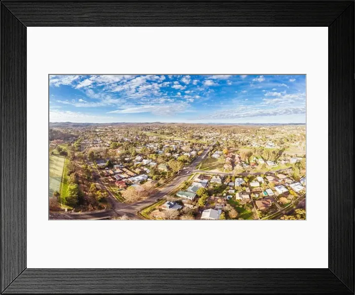 Framed Print : View Over Castlemaine Framed Print : View Over Castlemaine