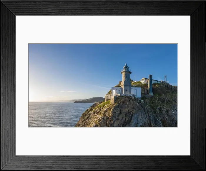 Framed Print : Santa Catalina lighthouse in Lekeitio, Basque country - drone aerial view Framed Print : Santa Catalina lighthouse in Lekeitio, Basque country - drone aerial view