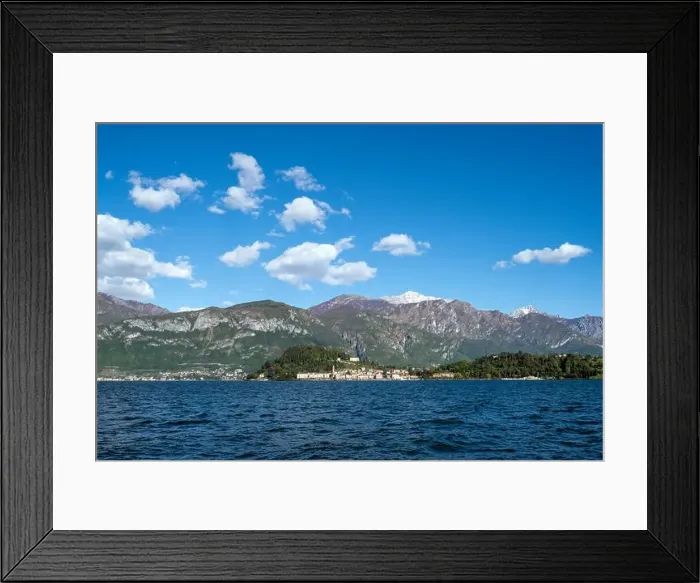 Framed Print : Amazing landscape in Bellagio - Como lake in Italy Framed Print : Amazing landscape in Bellagio - Como lake in Italy
