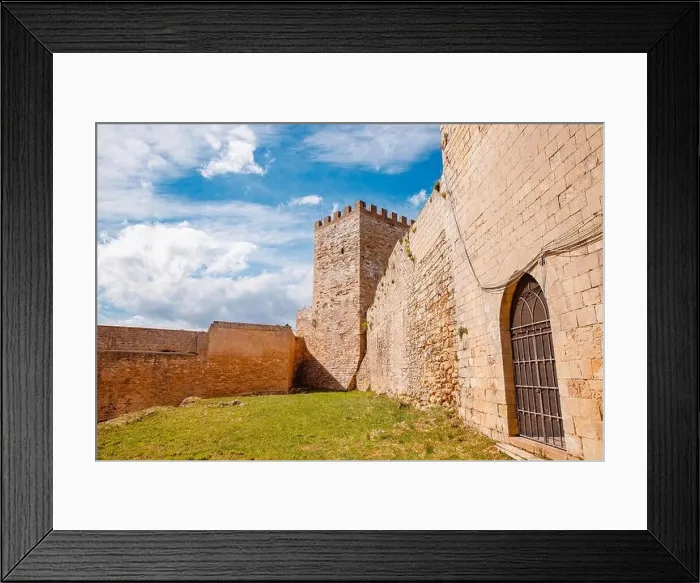 Framed Print : Castello di lombardia in Enna Sicily, Italy Framed Print : Castello di lombardia in Enna Sicily, Italy