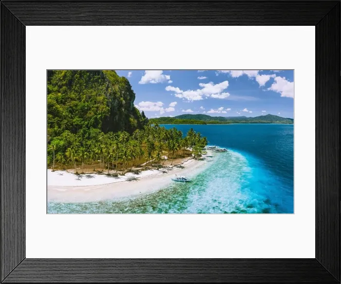 Framed Print : Epic Pinagbuyutan Island, El Nido Framed Print : Epic Pinagbuyutan Island, El Nido