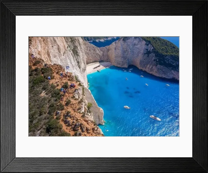 Framed Print : Zakynthos, Greece - August 20 Framed Print : Zakynthos, Greece - August 20