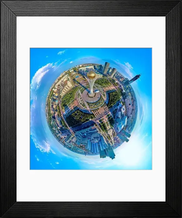 Framed Print : NUR-SULTAN, KAZAKHSTAN - August 11 Framed Print : NUR-SULTAN, KAZAKHSTAN - August 11