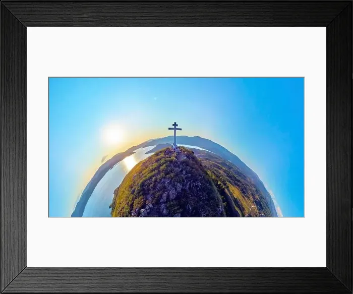 Framed Print : Beautiful futuristic panoramic aerial drone view to summer recreation facilities on the banks of the Bukhtarma Framed Print : Beautiful futuristic panoramic aerial drone view to summer recreation facilities on the banks of the Bukhtarma