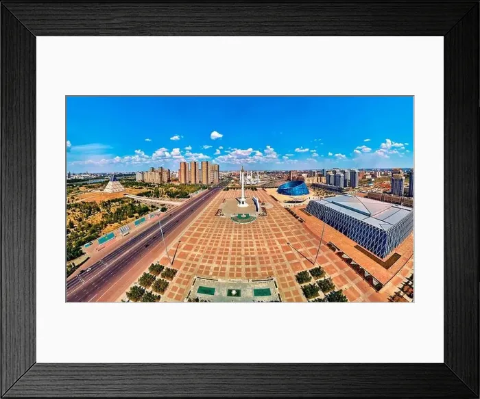 Framed Print : NUR-SULTAN, KAZAKHSTAN - August 11 Framed Print : NUR-SULTAN, KAZAKHSTAN - August 11