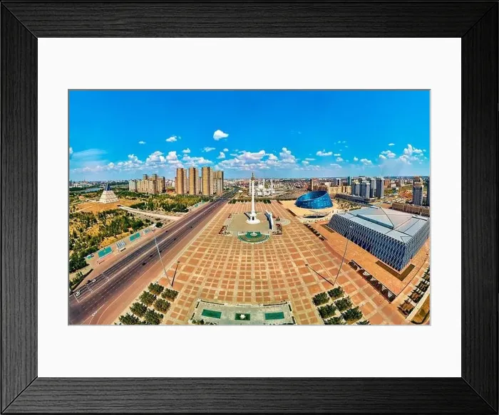 Framed Print : NUR-SULTAN, KAZAKHSTAN - August 11 Framed Print : NUR-SULTAN, KAZAKHSTAN - August 11