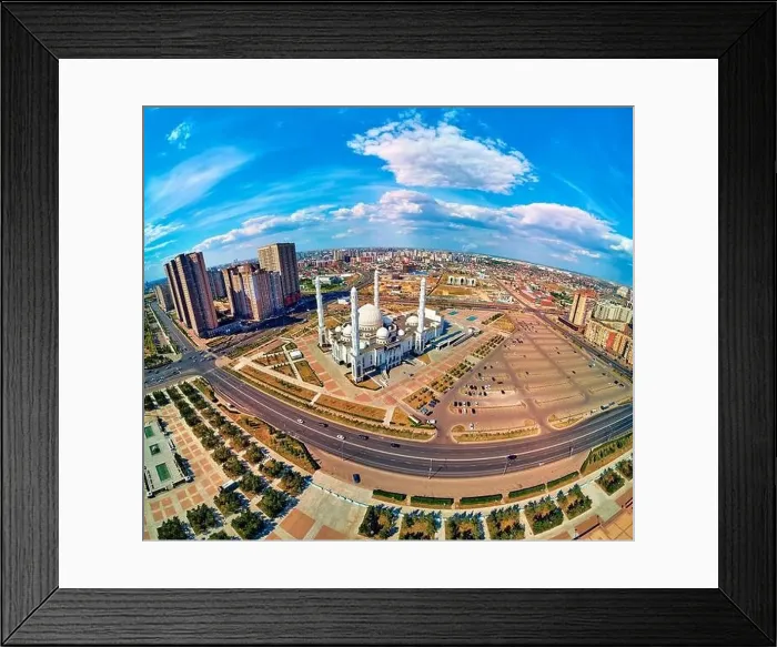 Framed Print : NUR-SULTAN, KAZAKHSTAN - August 11 Framed Print : NUR-SULTAN, KAZAKHSTAN - August 11
