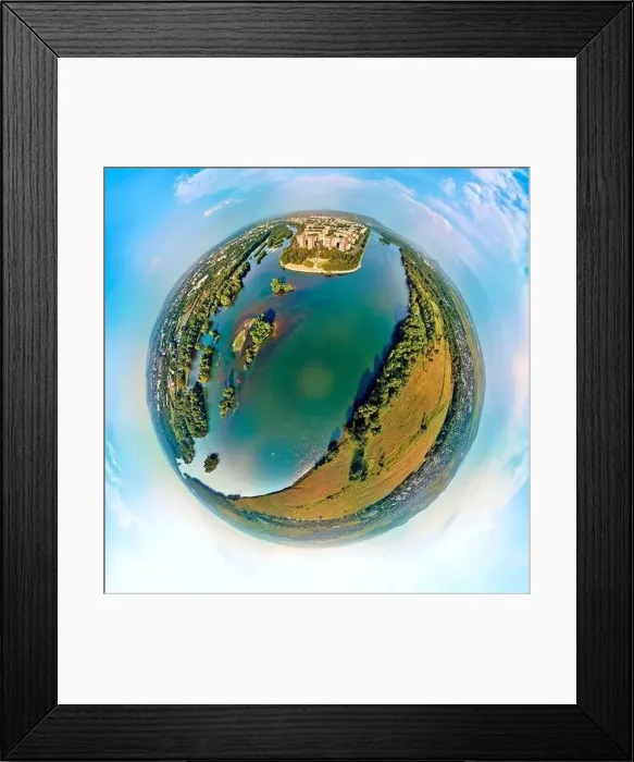 Framed Print : Beautiful futuristic panoramic (360 spherical panorama little planet) aerial drone view to city of Ust-Kamenogorsk (KZ) Framed Print : Beautiful futuristic panoramic (360 spherical panorama little planet) aerial drone view to city of Ust-Kamenogorsk (KZ)
